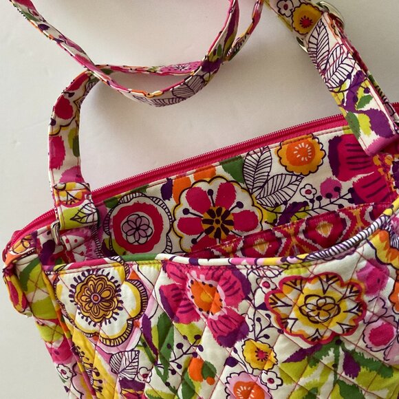 VERA BRADLEY Tablet/Laptop "Clementine" Hipster Case Organizer EUC - Picture 2 of 7